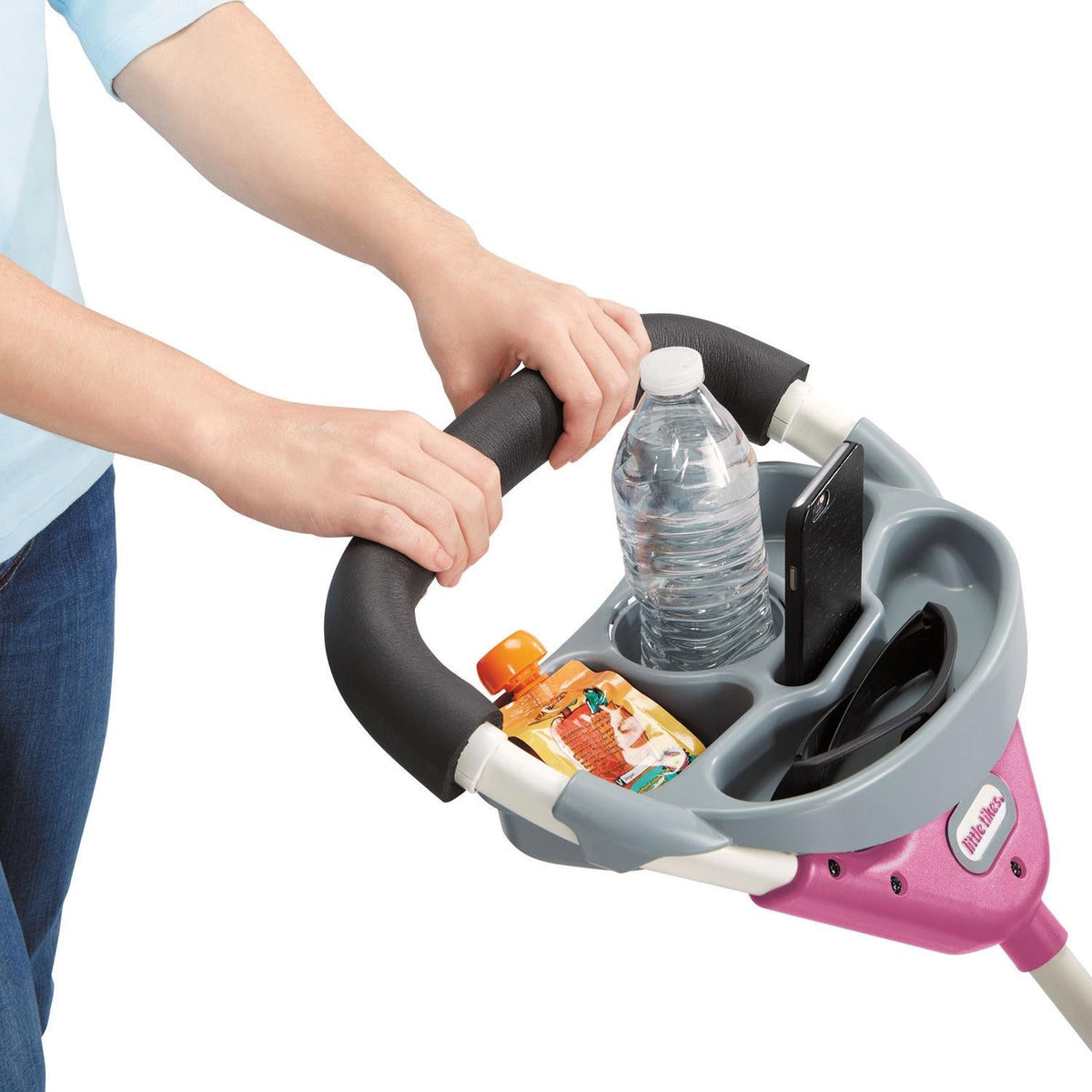 Perfect Fit™ 4-in-1-Trike - Pink - Image 6