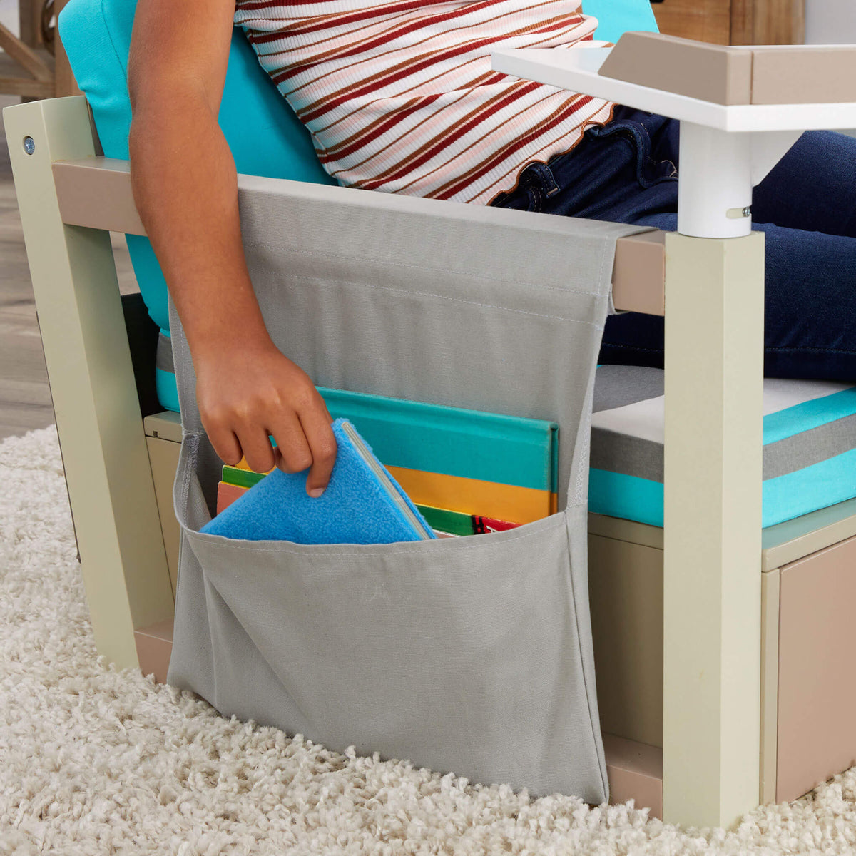 2-in-1 Fun & Study Swivel Desk - Image 3