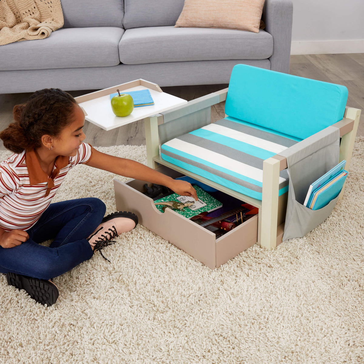 2-in-1 Fun & Study Swivel Desk - Image 5
